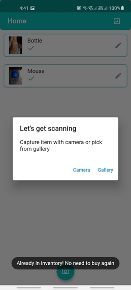grocery-inventory – screenshot 3