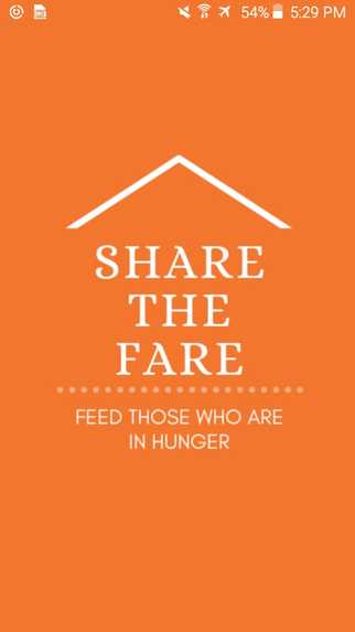 SHARE the FARE - Feed those who are in hunger – screenshot 2