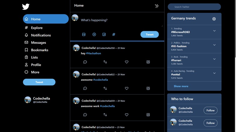 Hashtag – screenshot 1