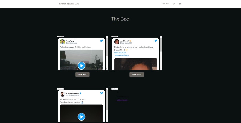 Twitter for Climate – screenshot 2
