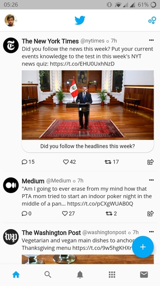 Twitter-Verse – screenshot 2