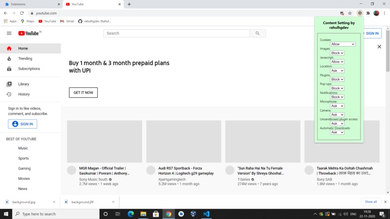 Website Content Setter  – screenshot 2