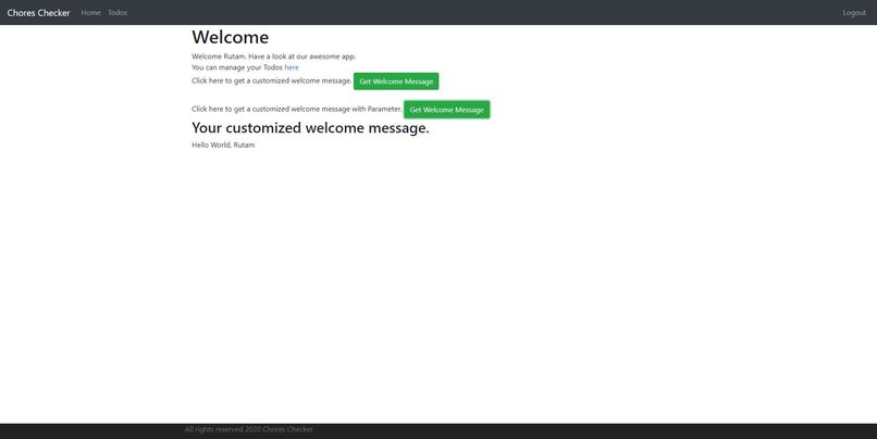 Chores Checker App – screenshot 2