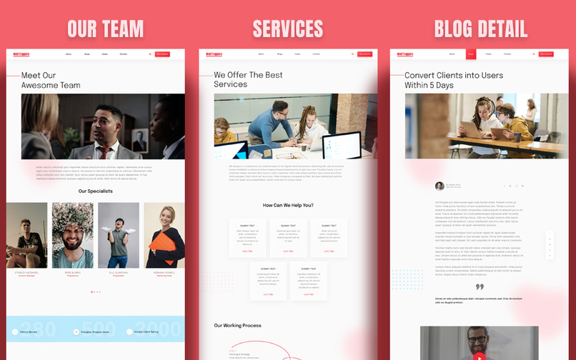 Web Trappers HubSpot Theme – screenshot 3