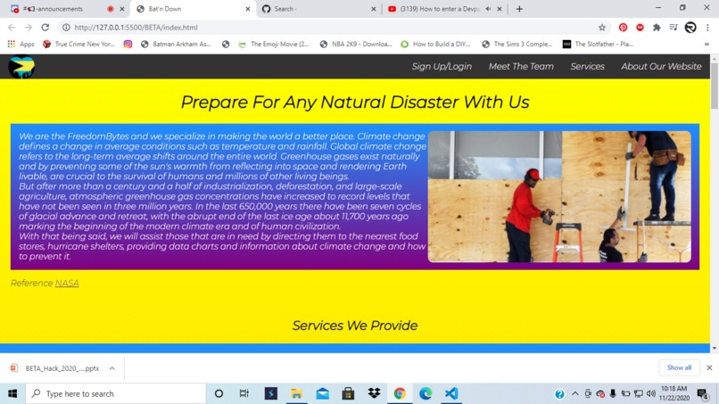 Bat'n Down – screenshot 1