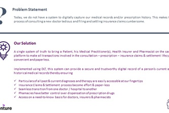 The Patient – Doctor – Insurer – Pharmacist ecosystem