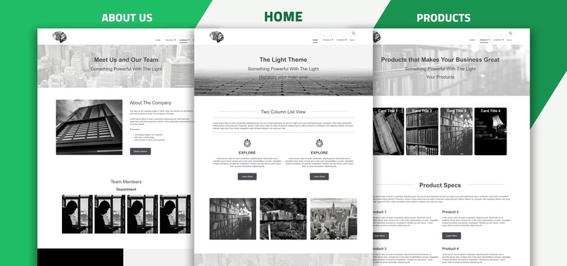 Theme DeLight – screenshot 3