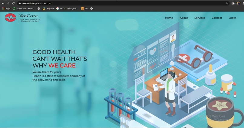 WECARE – screenshot 1