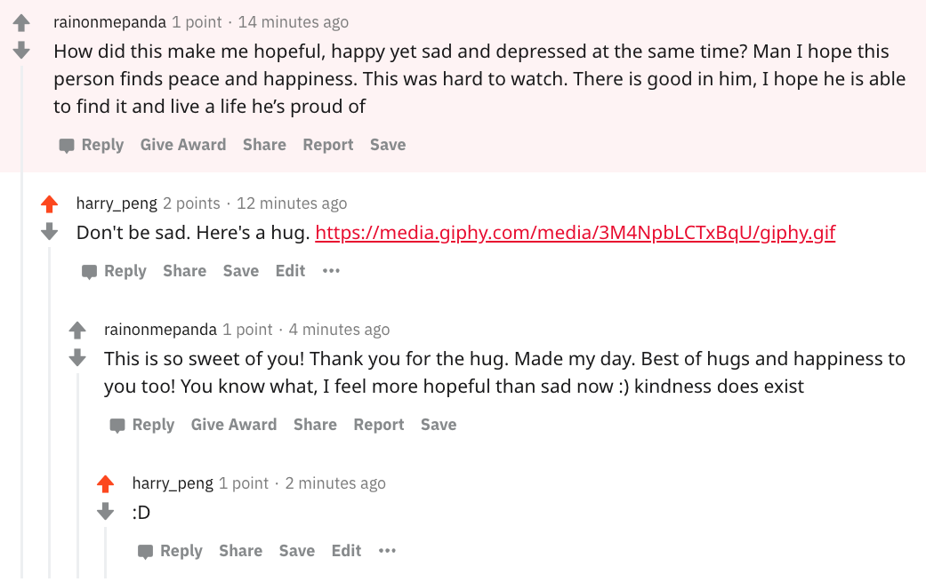 Your Friendly Reddit Bot Devpost