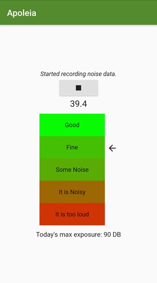 Apoleia Noise Tracker – screenshot 1
