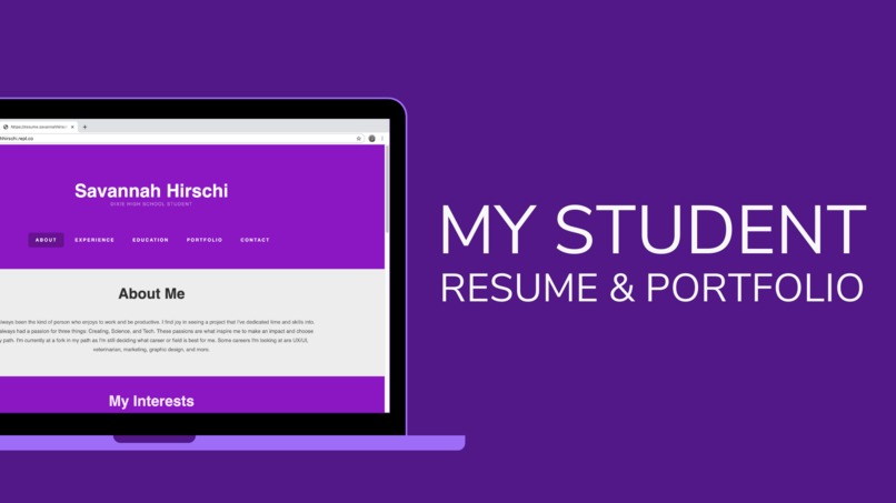 Resume – screenshot 1