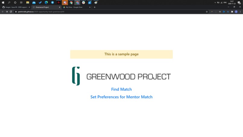 Greenwood Project - Opportunity Hack – screenshot 1