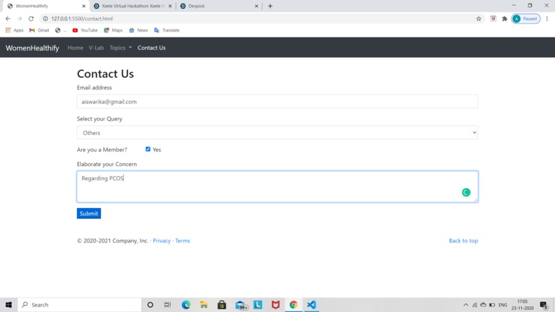 WomenHealthify – screenshot 6