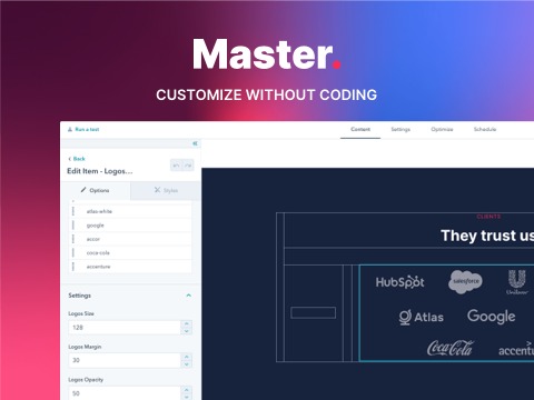 Master - Multi-Purpose Theme for HubSpot – screenshot 4