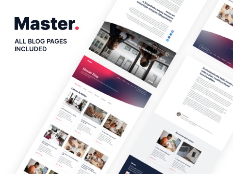 Master - Multi-Purpose Theme for HubSpot – screenshot 5