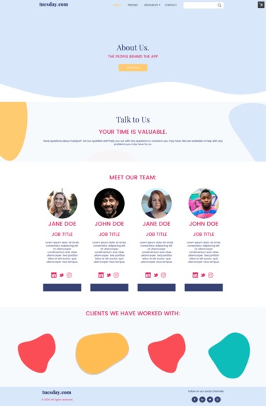 SaaS Website Theme by Horseshoe + co. – screenshot 5