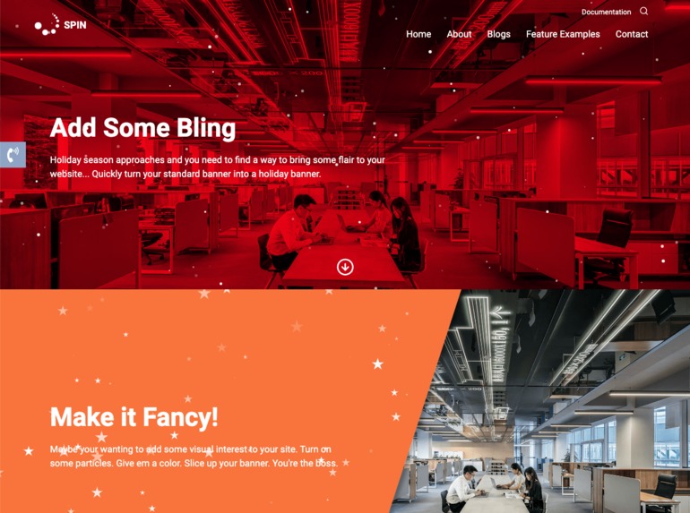Spin Theme – screenshot 5