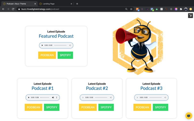 Buzz Theme – screenshot 3