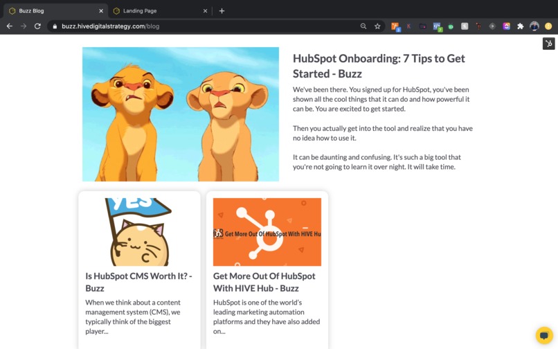 Buzz Theme – screenshot 4