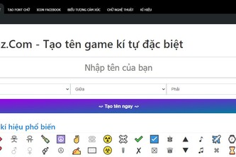 kí tự đặc biệt - kituaz.com