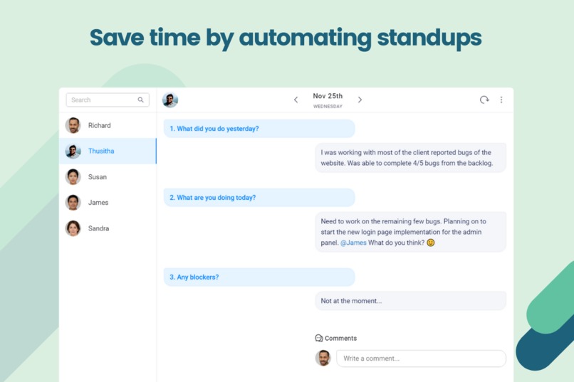 Standup – screenshot 2