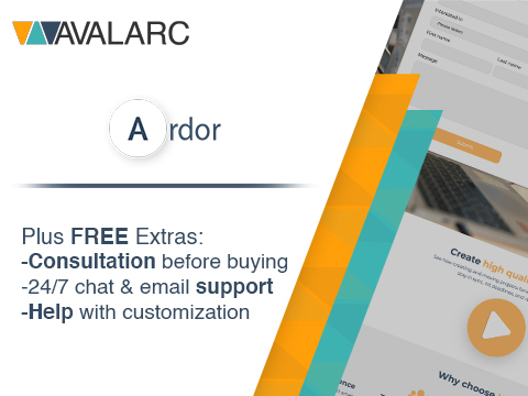 Ardor - HubSpot Theme by AVALARC – screenshot 1