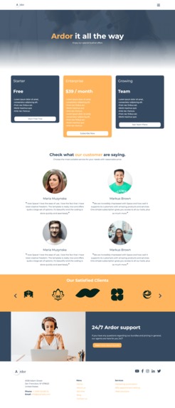 Ardor - HubSpot Theme by AVALARC – screenshot 4