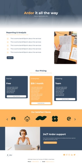 Ardor - HubSpot Theme by AVALARC – screenshot 5