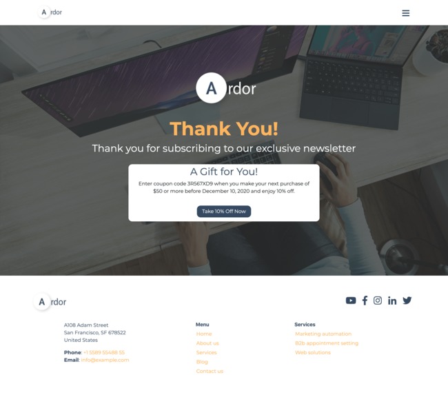 Ardor - HubSpot Theme by AVALARC – screenshot 9