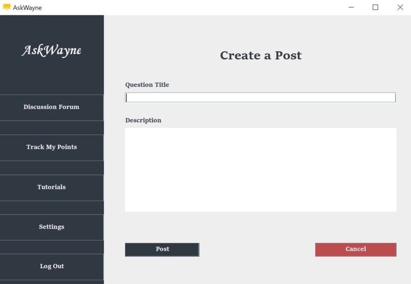 AskWayne – screenshot 1