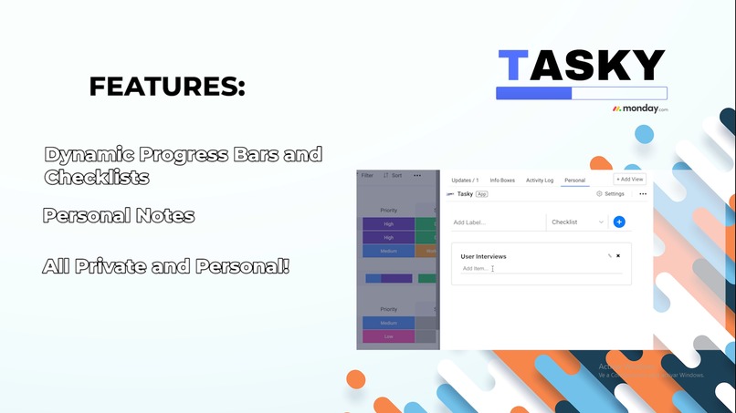 TASKY – screenshot 2
