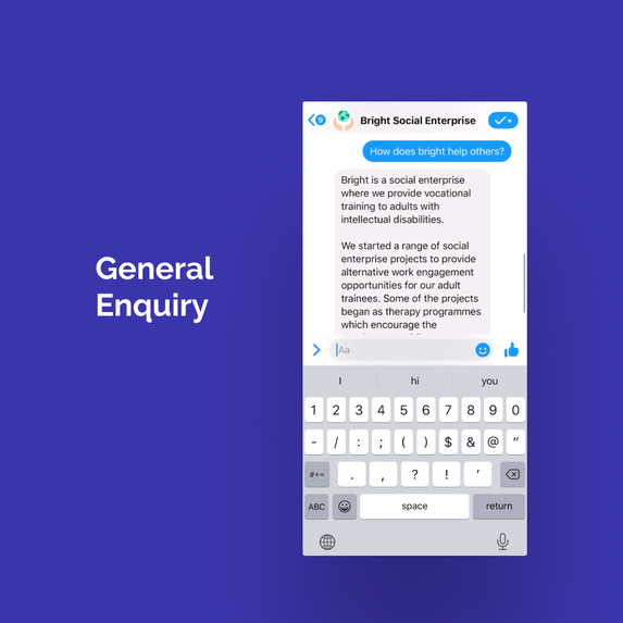 Create Smarter Messenger Experiences on Facebook with Bright – screenshot 2