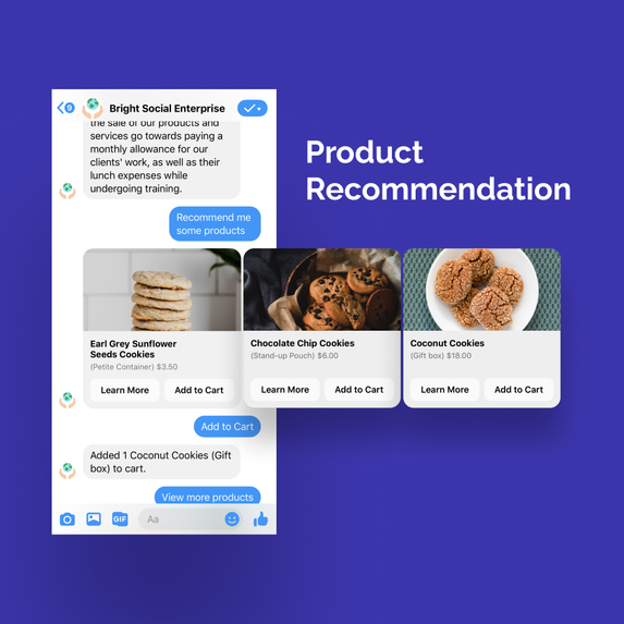 Create Smarter Messenger Experiences on Facebook with Bright – screenshot 3