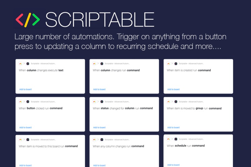 Scriptable - Macros for Monday – screenshot 6
