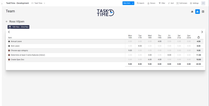 TaskTime – screenshot 6