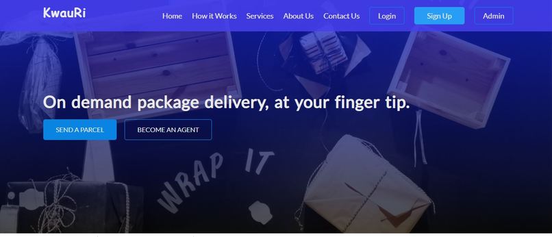 Kwauri Online Delivery Systems – screenshot 1
