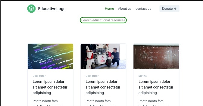 EducativeLogs – screenshot 1
