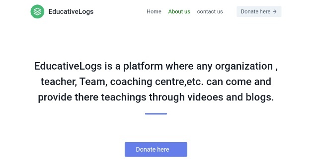 EducativeLogs – screenshot 2