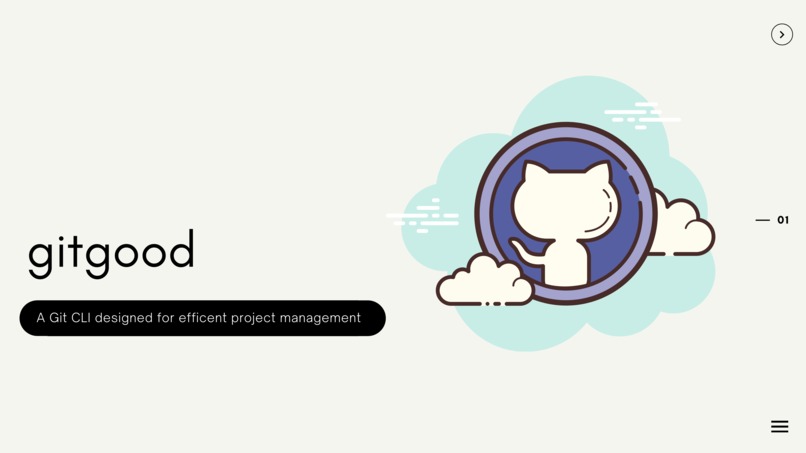 gitgood – screenshot 1