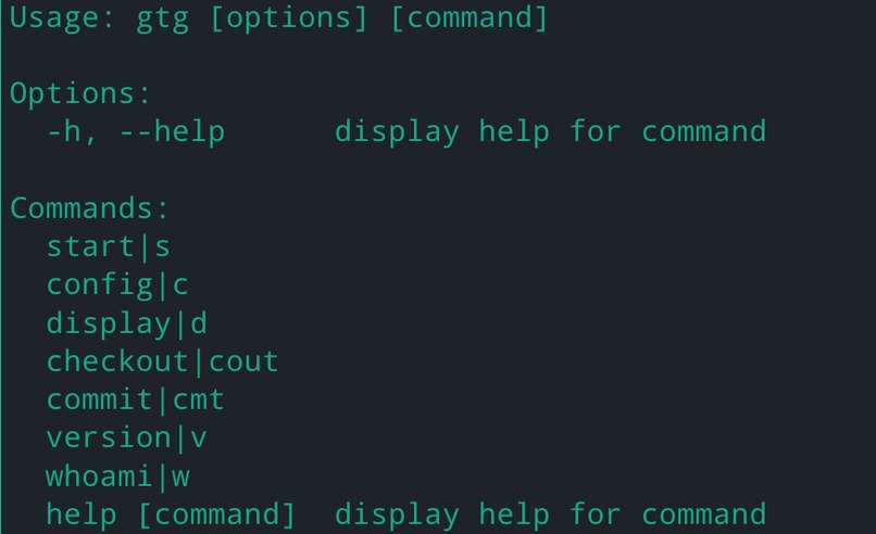 gitg0 – screenshot 1