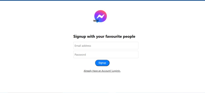 NOT Messenger – screenshot 3