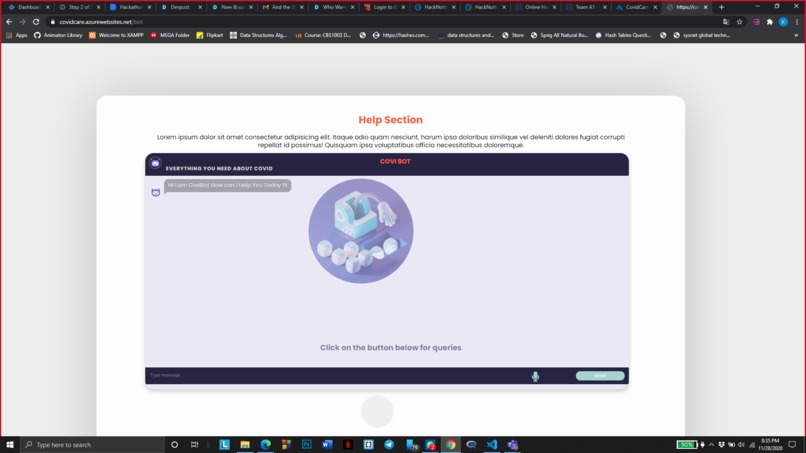 Covid Care – screenshot 2