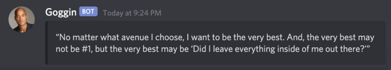 Goggin-Bot – screenshot 4