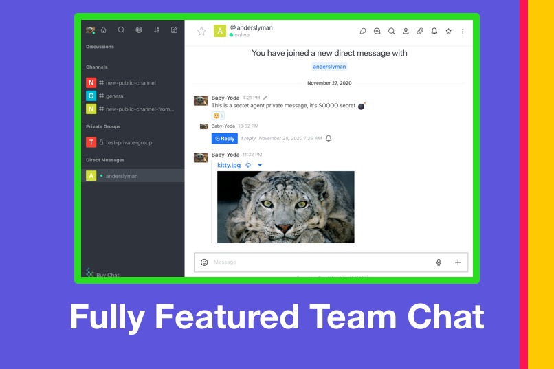 Chat – screenshot 2