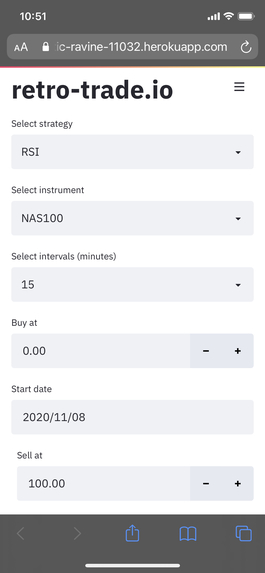 retro-trade.io – screenshot 6