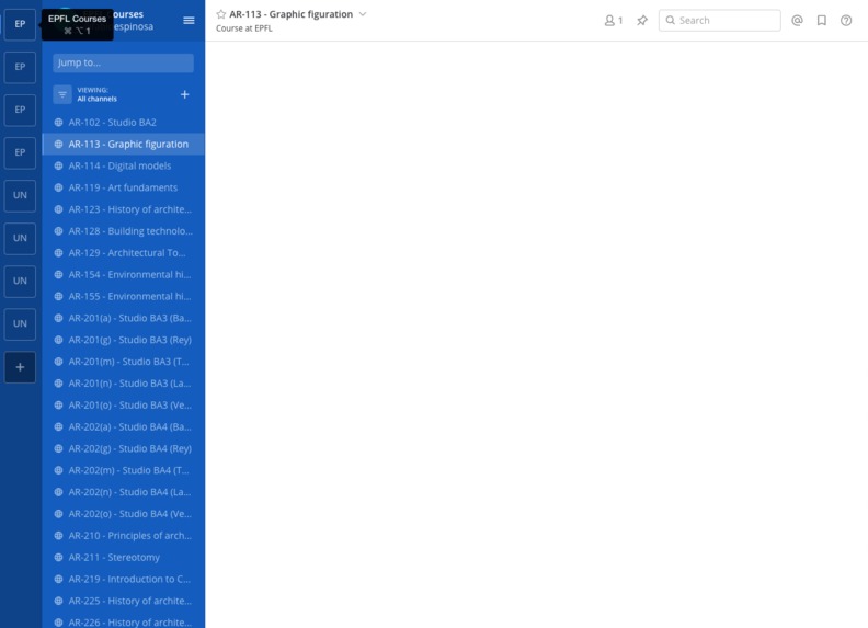 Course List – screenshot 3