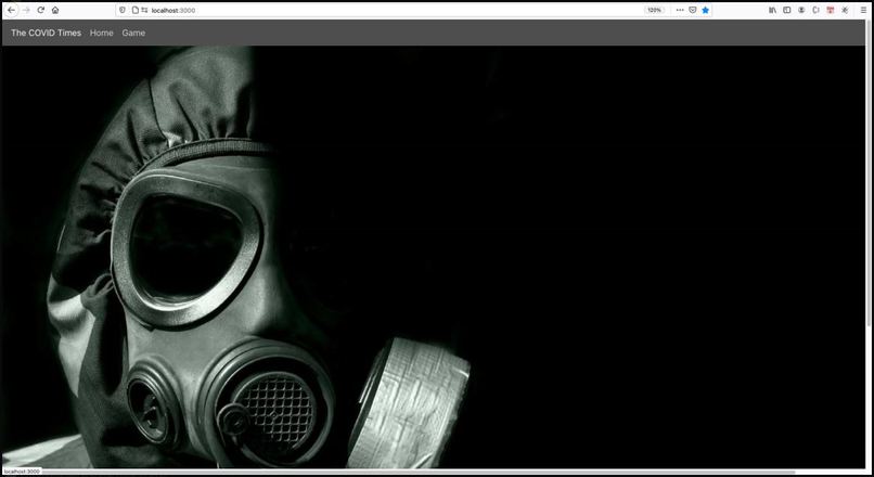 The COVID Times – screenshot 1