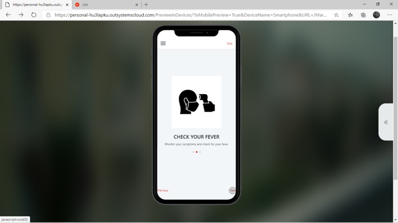Mark Myself Healthy – screenshot 2