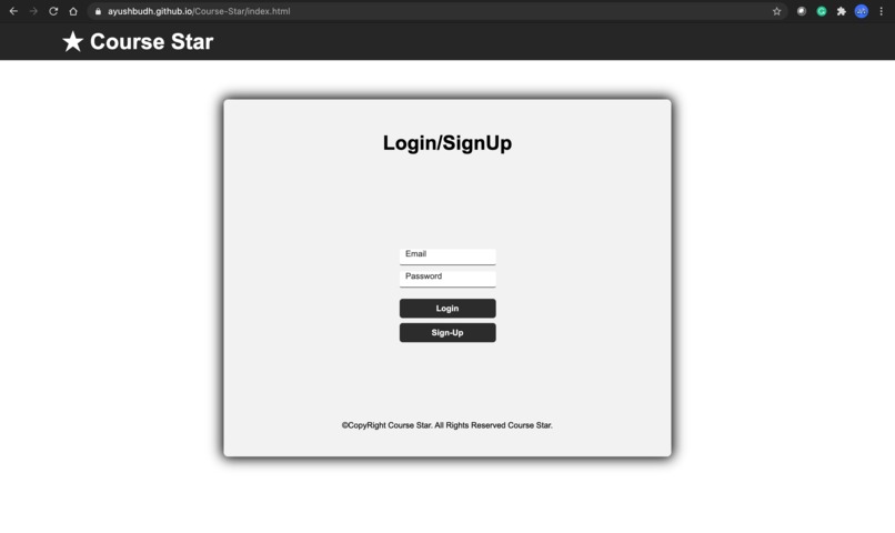 Course-Star – screenshot 1