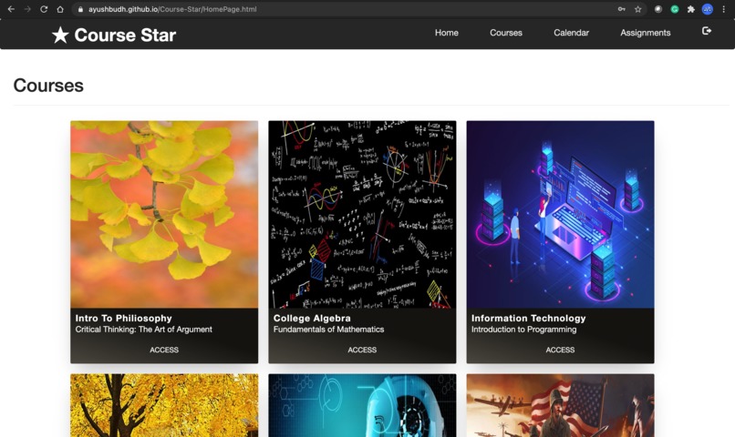 Course-Star – screenshot 2